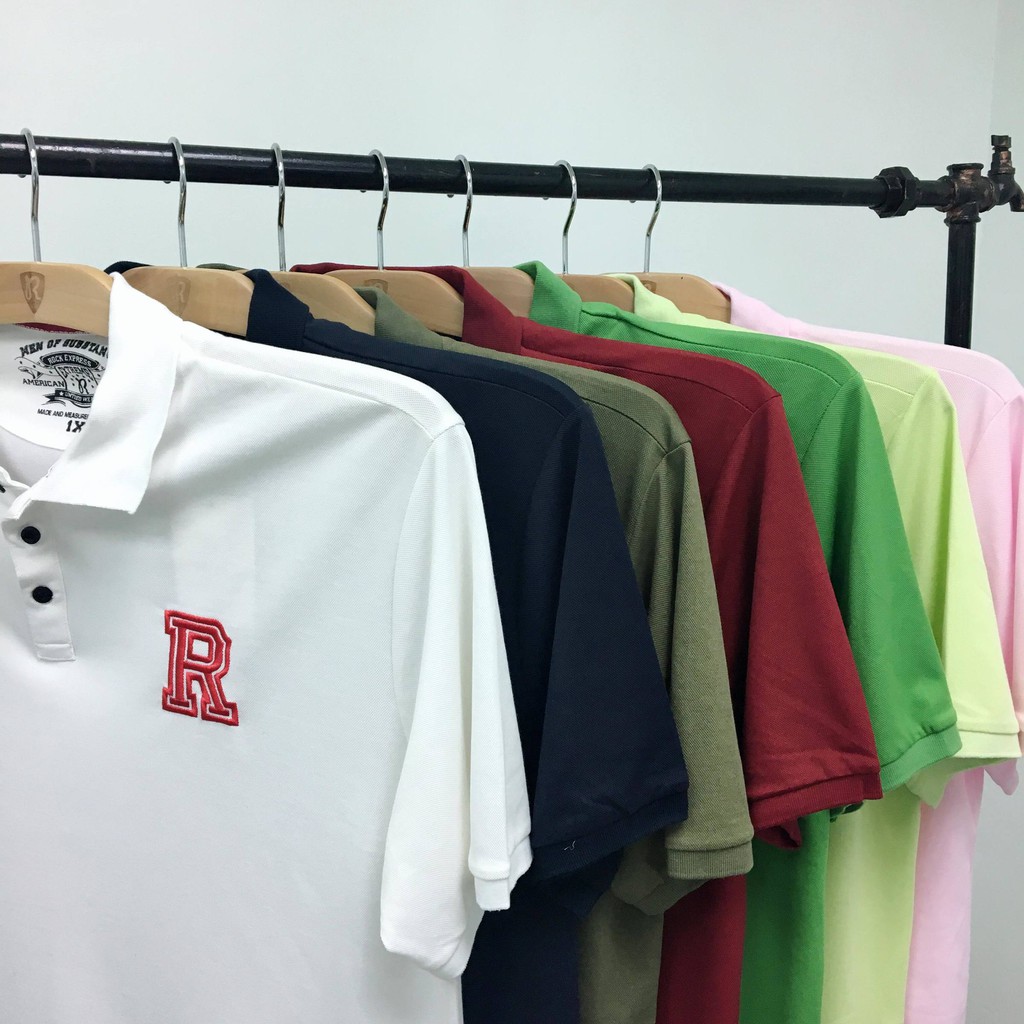 Men Plus Size Xxxl Big And Tall Polo Shirt R Shopee Malaysia