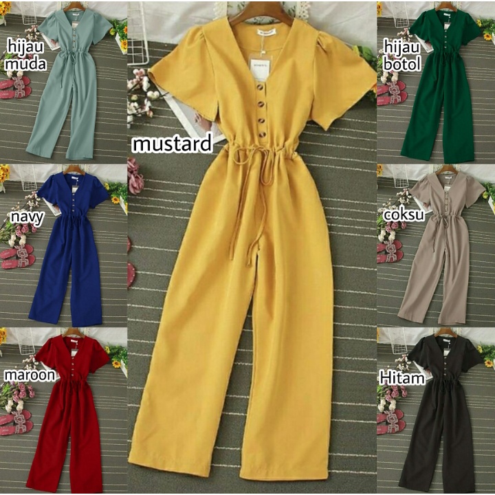 Mociieshop / gl / Korean Women's Clothing / Overalls / Women's jumsuit / Women's Clothes / Women's jumpsuit / jumpsuit / Women's jamsuit / Women's Overalls / Women's Clothing / Women's Clothing