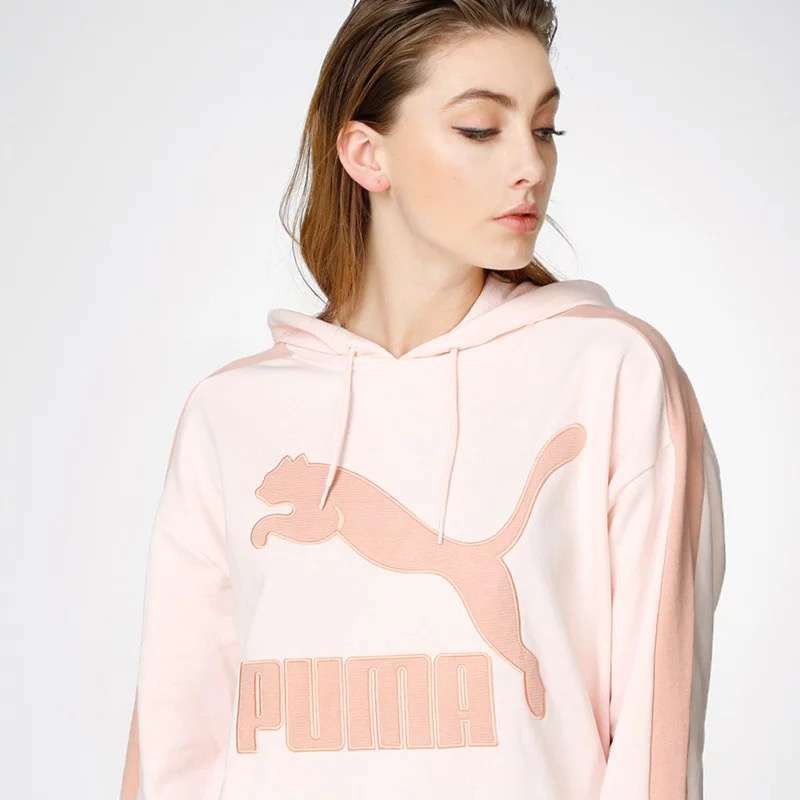 peach puma hoodie