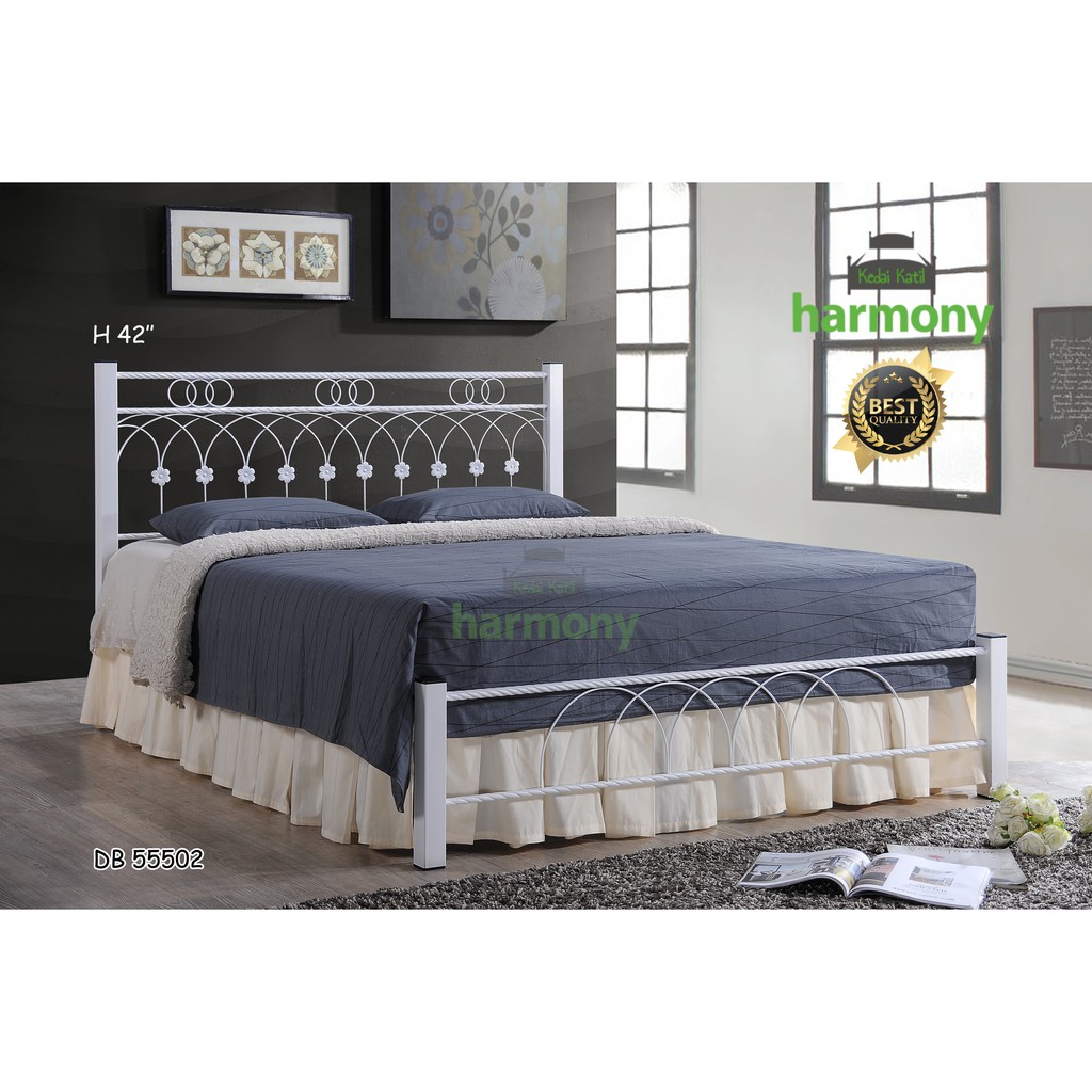 Harmony Felicia Metal Queen Bed Frame / Quality Metal Bed Frame / Queen