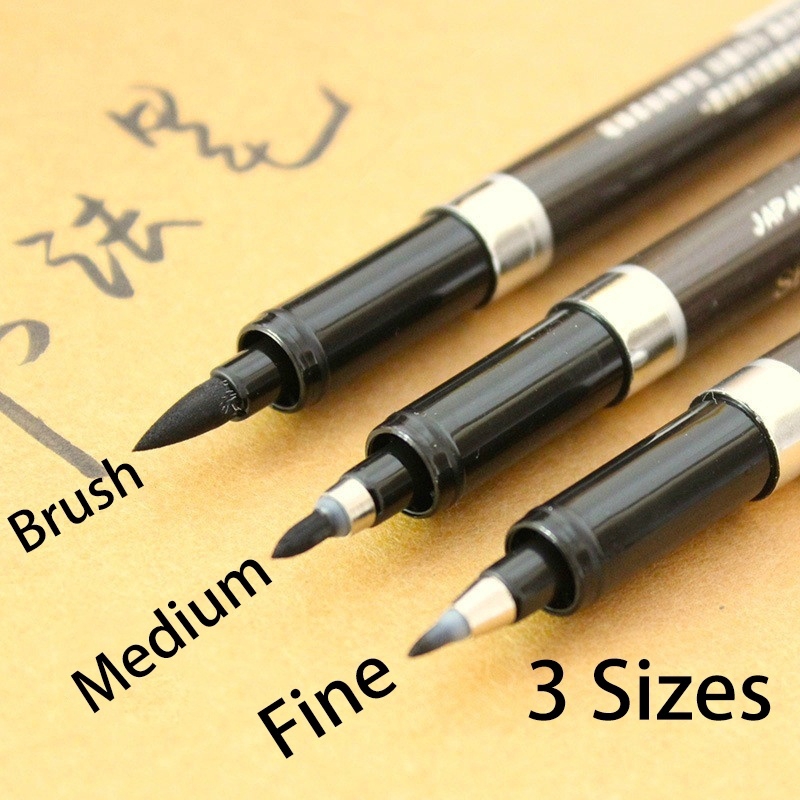 Calligraphy Pen Japan Material Brush for Signature Chinese Words ...