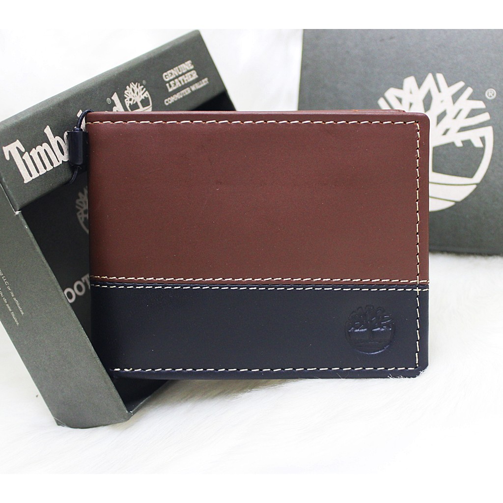 timberland genuine leather wallet