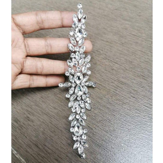 Power Design Exclusive Design Iron On Beads Chunky Beads Diamond Crystal Patch