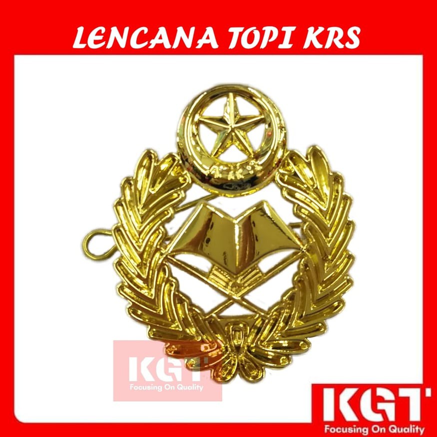 Lencana Topi Krs Tunas Kadet Remaja Sekolah Lencana Hats Krs Tkrs 少年军团帽子徽章 Shopee Malaysia