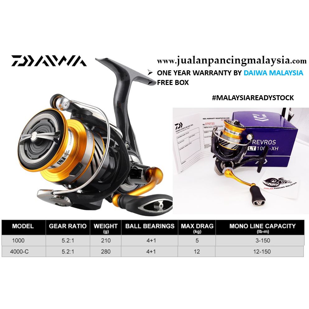 daiwa revros lt 2019