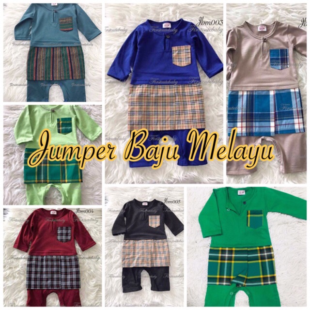 jumper baju melayu baby