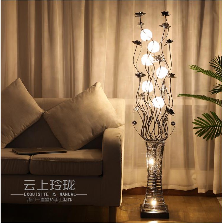 Beautiful Vase Floor Lamp Remote Control Floor Lamp Bedroom Living