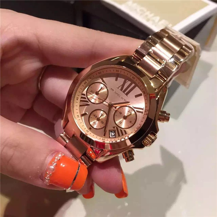 michael kors gold tone watch