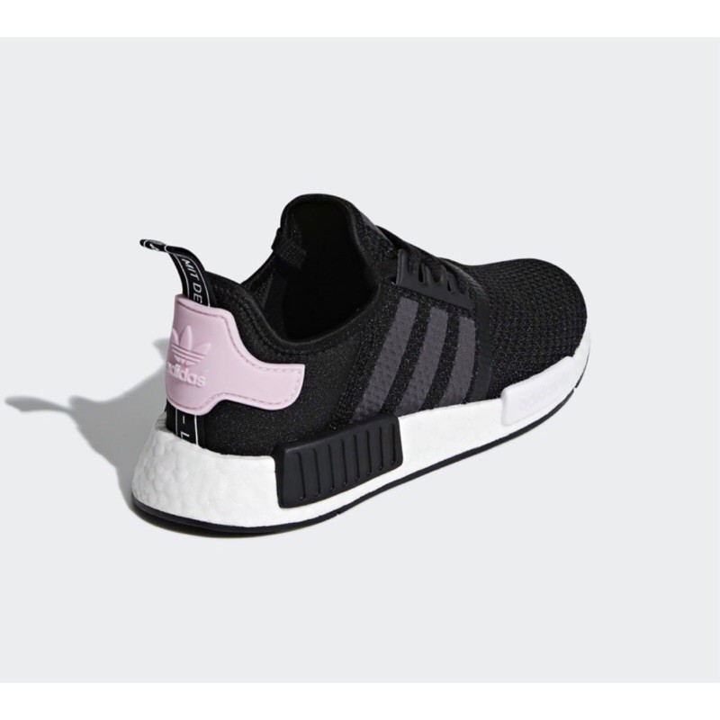 nmd r1 black and pink