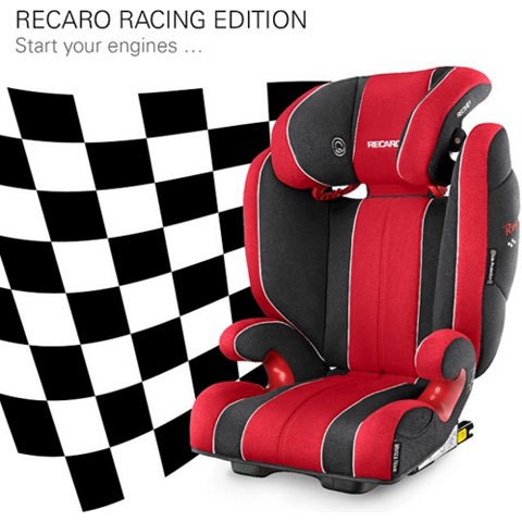recaro monza nova 2 seatfix racing red