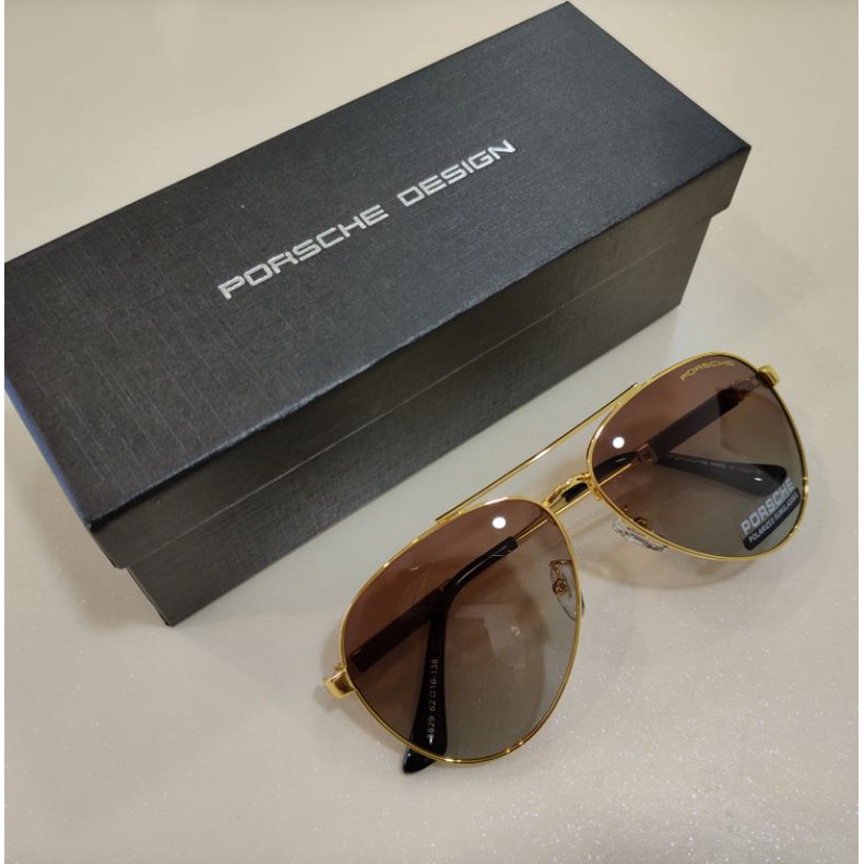 PORSCHE 8671X Men Anti UV400 Polarized Sunglasses