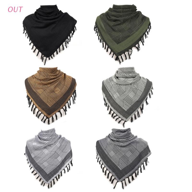 Best Large Square Scarf Unisex Fashion Women Men Arab Shemagh Keffiyeh Palestine Scarf Shawl Wrap Windproof Hijab for Ou