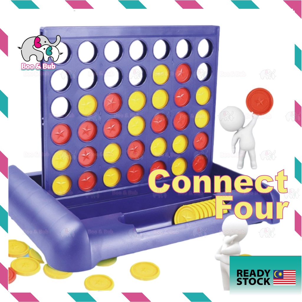 Boo&Bub™ Connect Four | 4 In A Line Board Game Children Educational ...