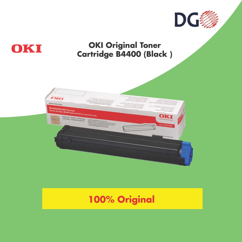 Original OKI B4400 B4600 Toner Cartridge | Shopee Malaysia