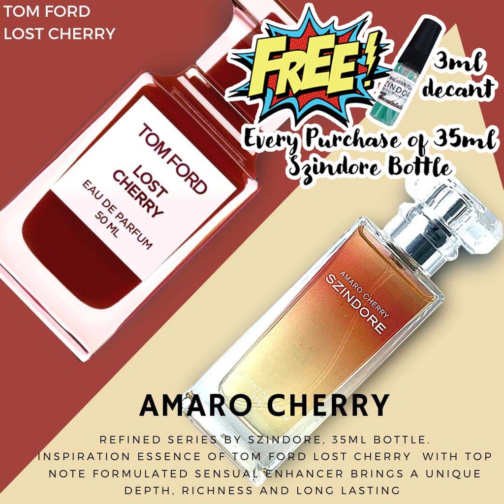Original Szindore AMARO CHERRY (LOST CHERRY) Shopee Malaysia