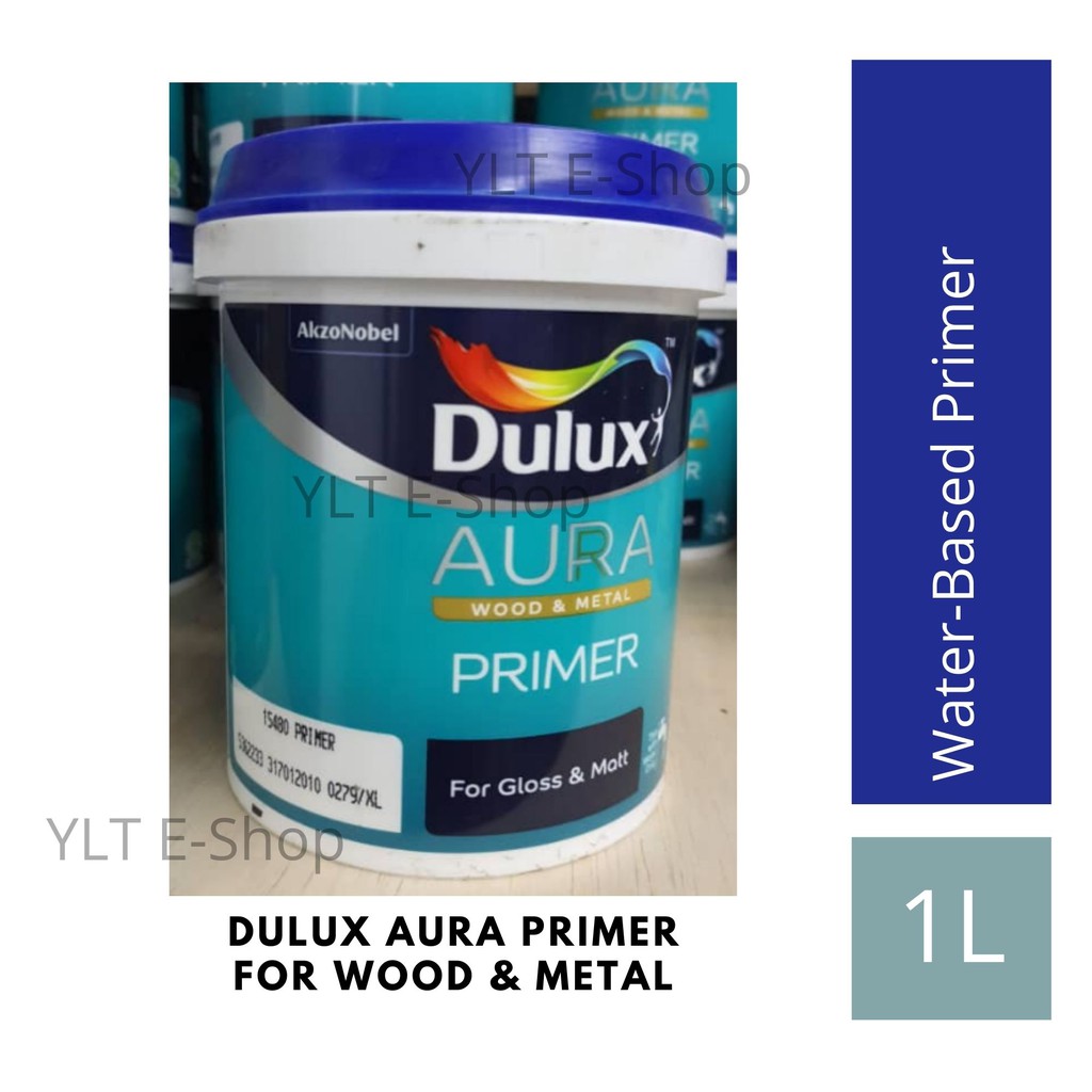 YLT Dulux Aura Primer White 1L Untuk Cat Aura Water Based(Undercoat