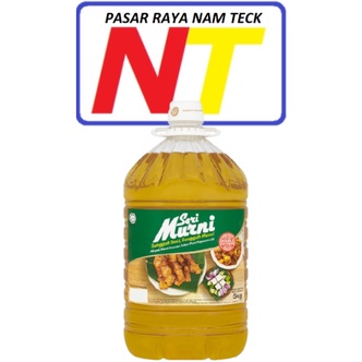 SERI MURNI COOKING OIL 5KG MINYAK MASAK CAP SERI MURNI 5KG @ NAMTECK PASAR RAYA NAM TECK
