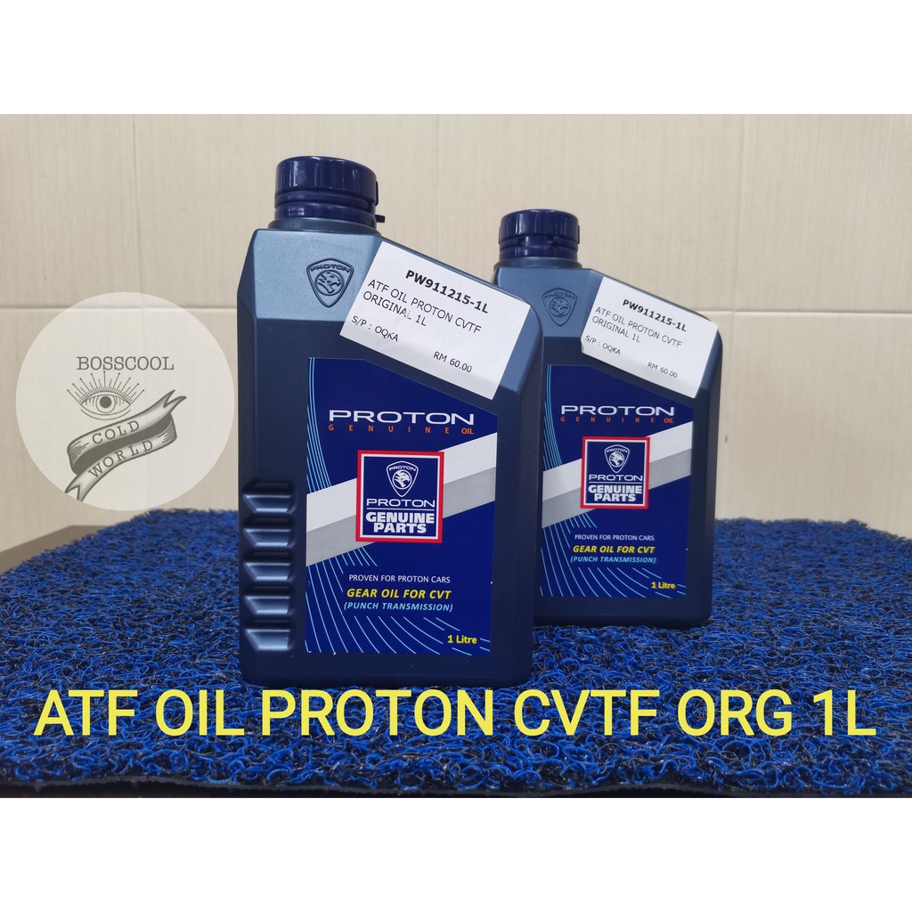 PROTON ATF CVT ORIGINAL AUTO TRANSMISSION GEAR OIL 1L Shopee Malaysia