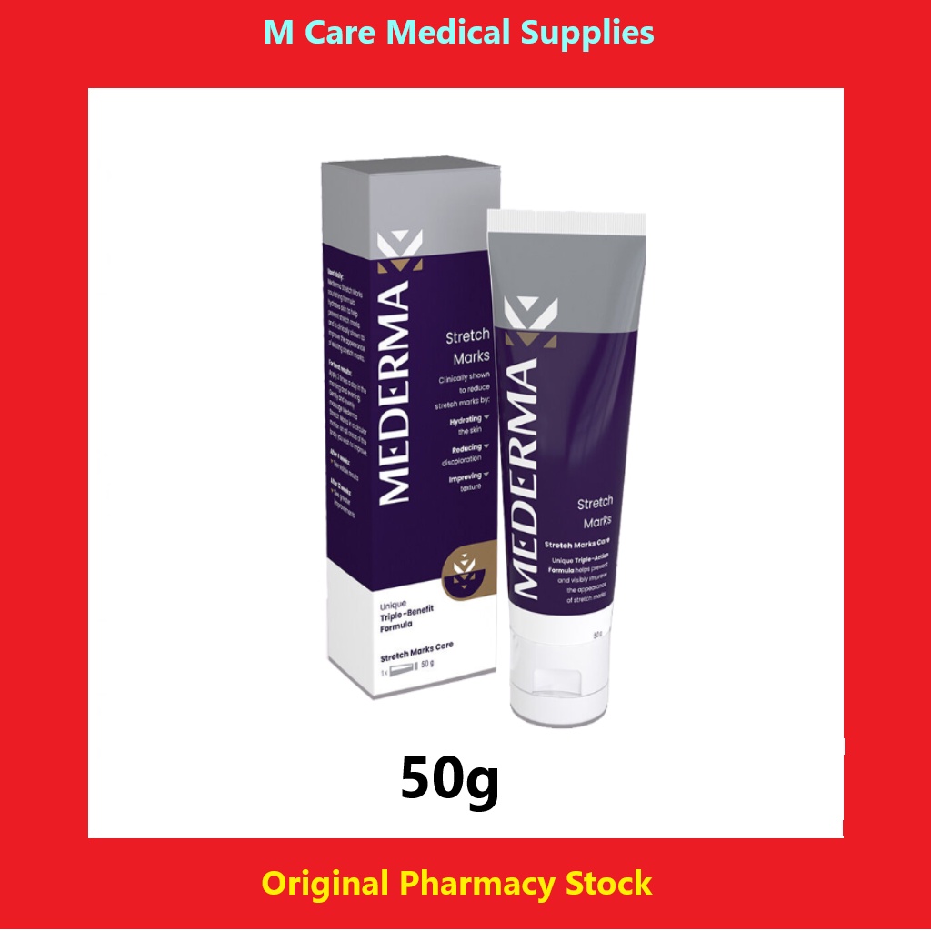 Mederma Stretch Mark Therapy Cream 50g Shopee Malaysia