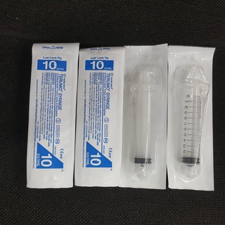 TERUMO SYRINGE 10ML WITHOUT NEEDLE (LUER LOCK TIP)- 100 PCS (TS10ML ...