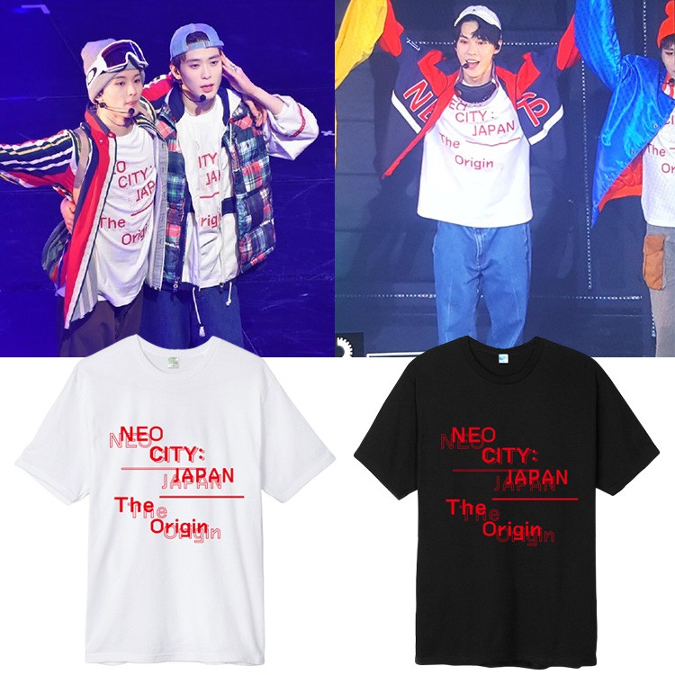 NCT127 T-Shirts Concert IN NEO CITY SEOUL Loose Cotton Unisex Shirts Top Kpop