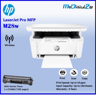 Настройка принтера hp laserjet pro mfp m28w по wifi