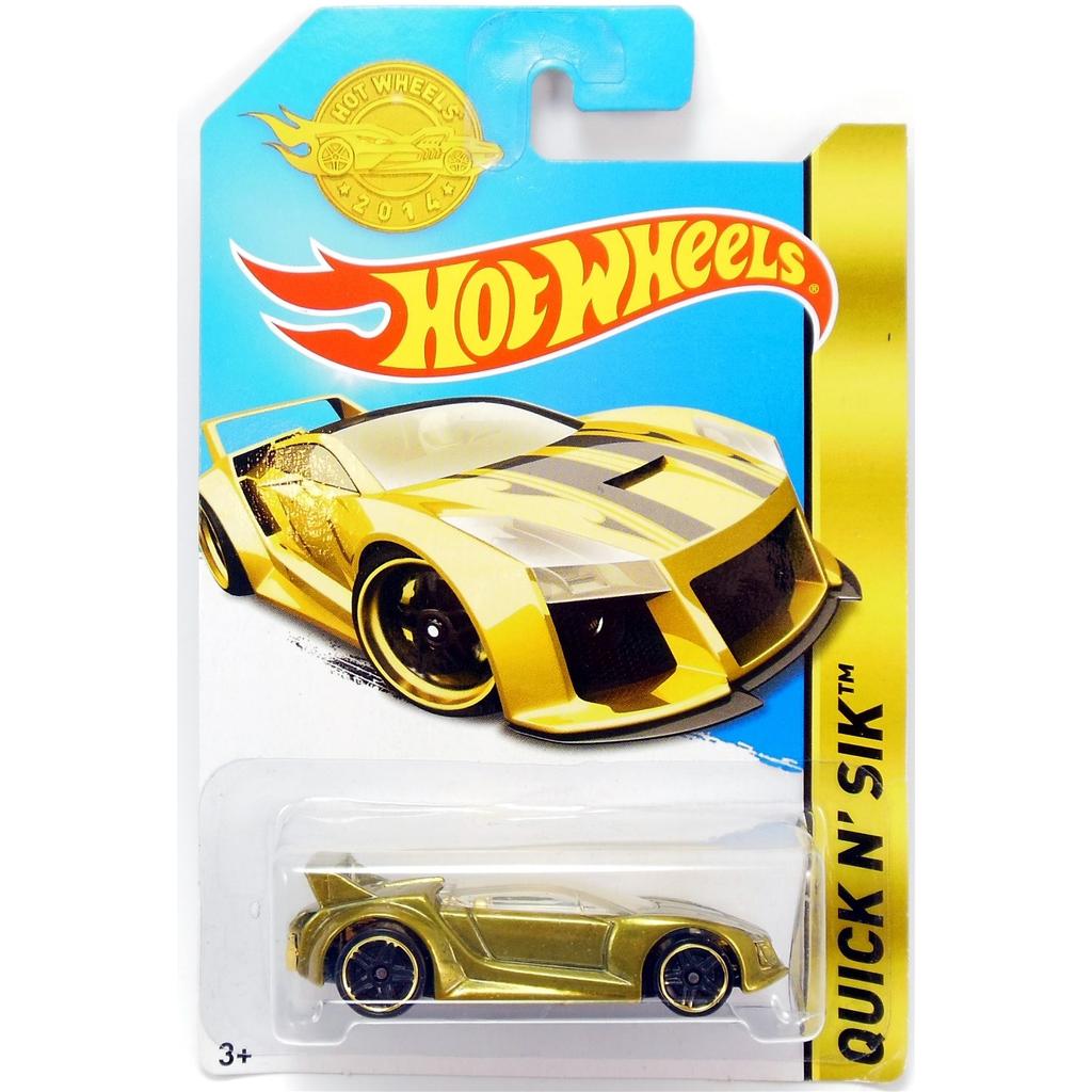 hot wheels gold car