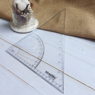 Acrylic Triangle Square Ruler Pembaris Akrilik Segi Tiga Acrylic Triangle Square Ruler Pembaris Akrilik Segi Tiga