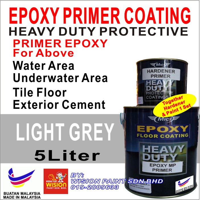 5l Primer Epoxy Multi Purpose Epoxy Primer Mici Primer Base