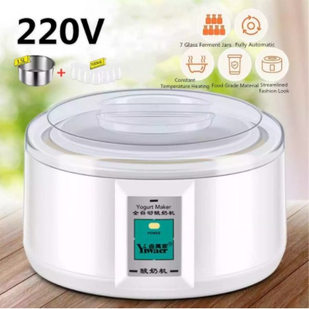 Electric Yogurt Maker Automatic Multifunction Stainless Steel liner Natto Rice Wine Yogurt Machine