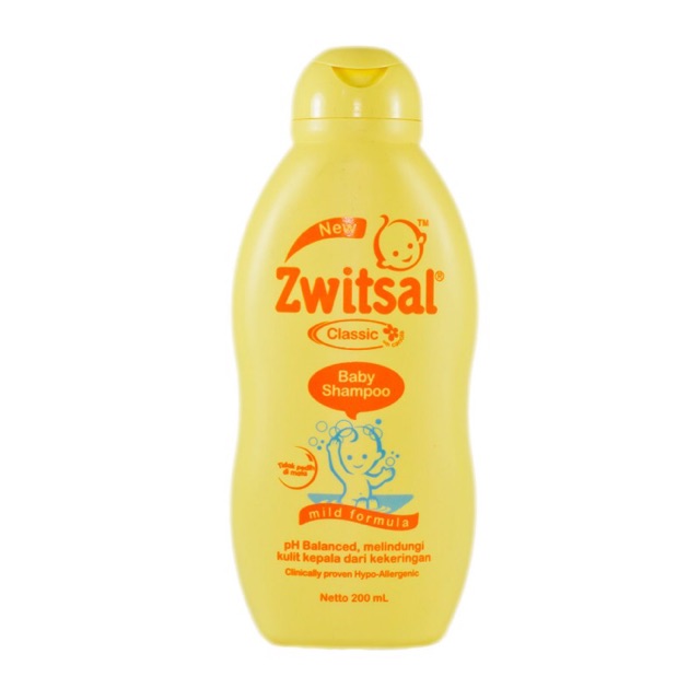 Rondsel Waarschuwing Ritueel ZWITSAL Classic Baby Shampoo 200ml | Shopee Malaysia