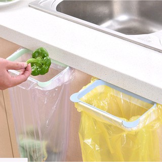 Foldable Plastic Garbage Bag Rack Hanging Trash Rubbish 