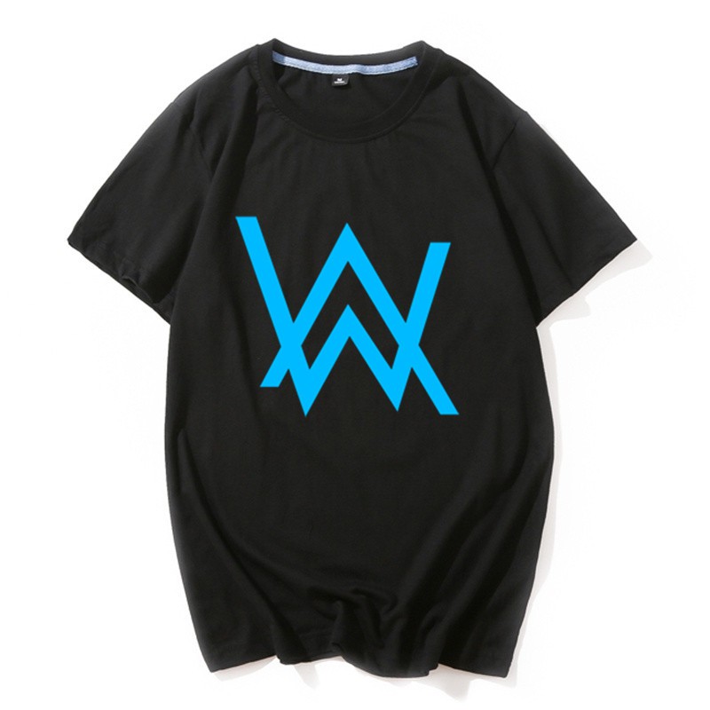 Men S Alan Walker Luminous T Shirt Big Boys Short Sleeve Shirt Dj - t shirt roblox alan walker