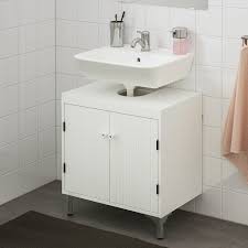 Ikea Silveran Tyngen Wash Basin Base Cabinet W 2 Doors White Lillsvan Tap 60x40x76cm I Kabinet Sink 2 Pintu Shopee Malaysia