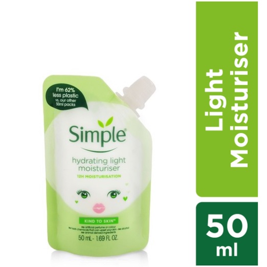Simple KTS Hydrating Light Moisturiser (50ml) Expiry 12/2022 Shopee
