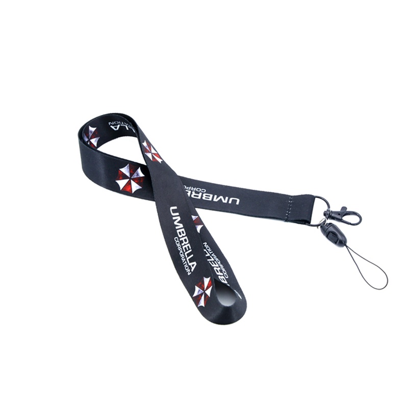 Premium Gaming Lanyard Resident Evil Themed Hook & Phone String