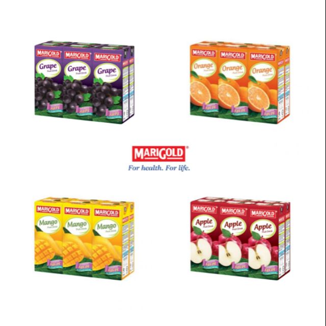 Marigold Fruit Drink Assorted 6 X 250ml Shopee Malaysia 1408