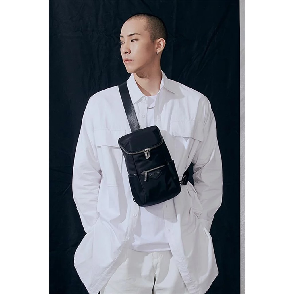 Robinmay 白金 旷野掀盖口袋胸包chest Bag Shopee Malaysia