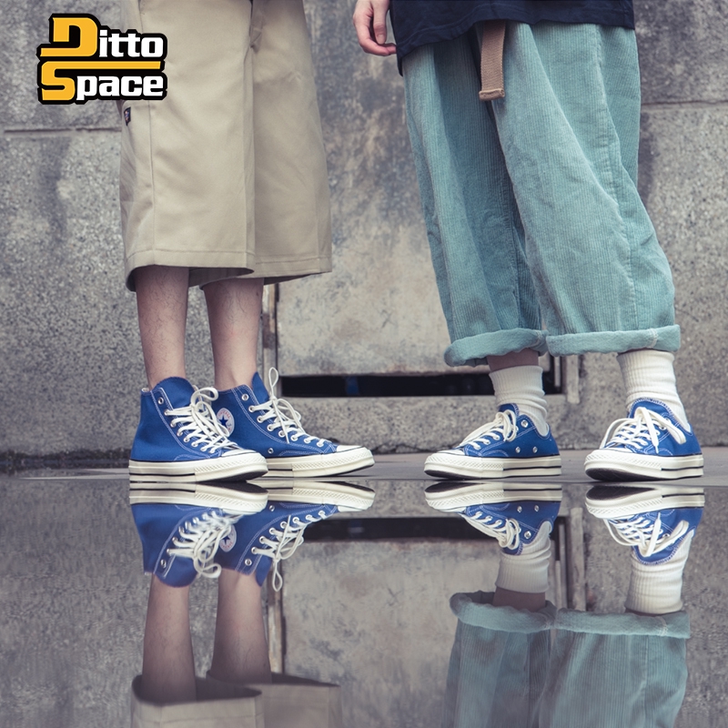 blue converse style