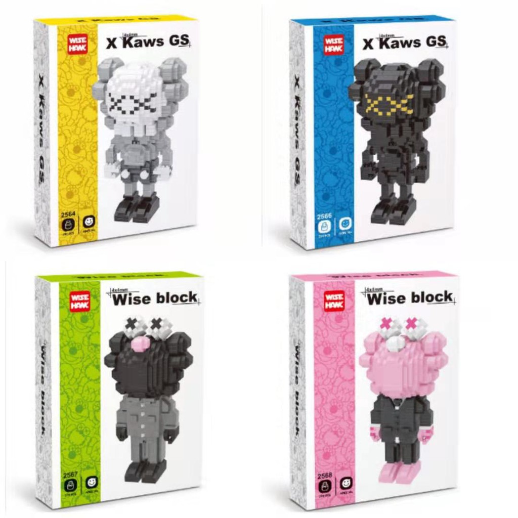 nanoblock kaws