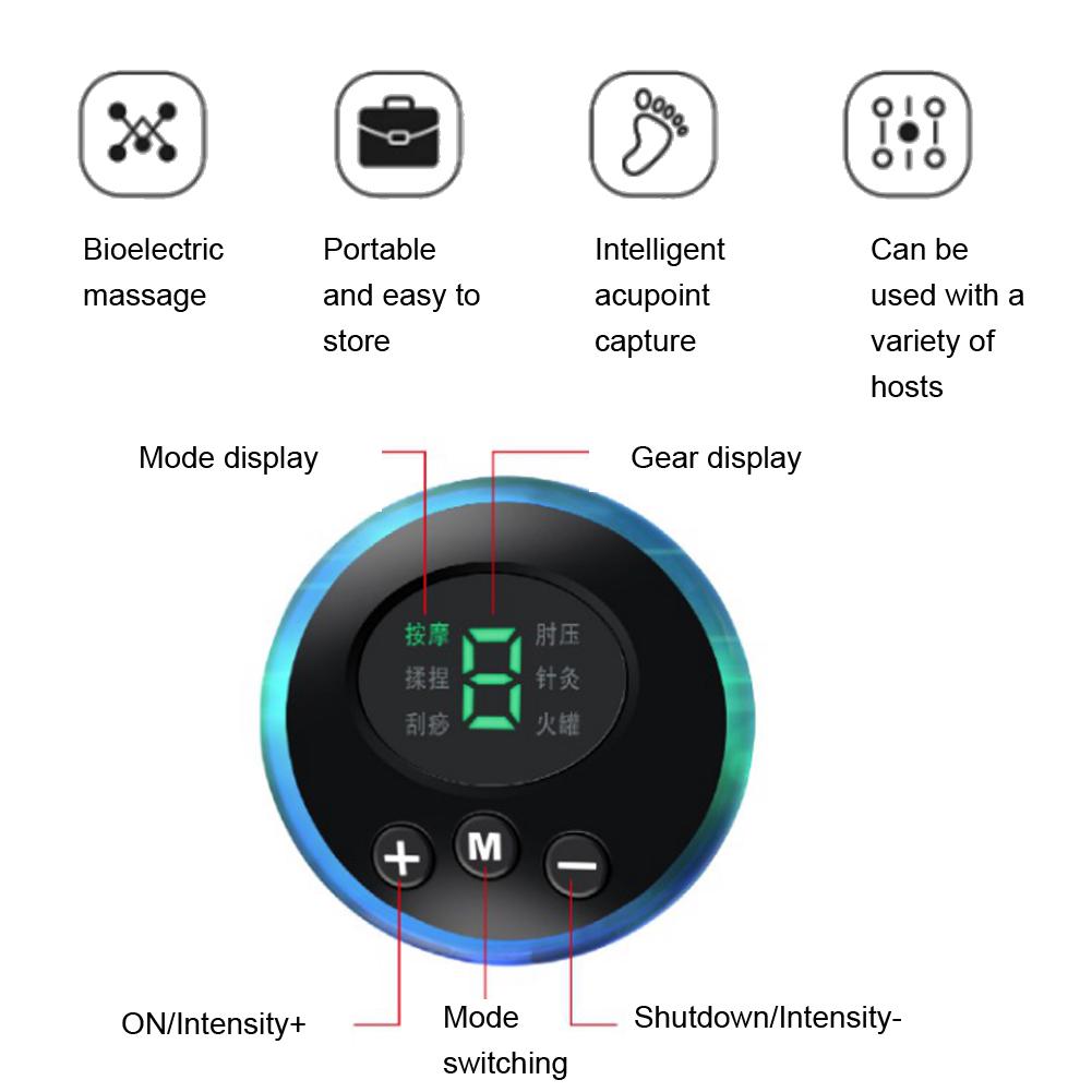 High Quality Electric Ems Foot Massage Pad Feet Acupuncture Stimulator Massager Shopee Malaysia