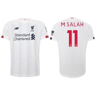 2019 2020 Liverpool Jersey No 11 M Salah Away Football Jersey White Shirt Football Jersi Shopee Malaysia