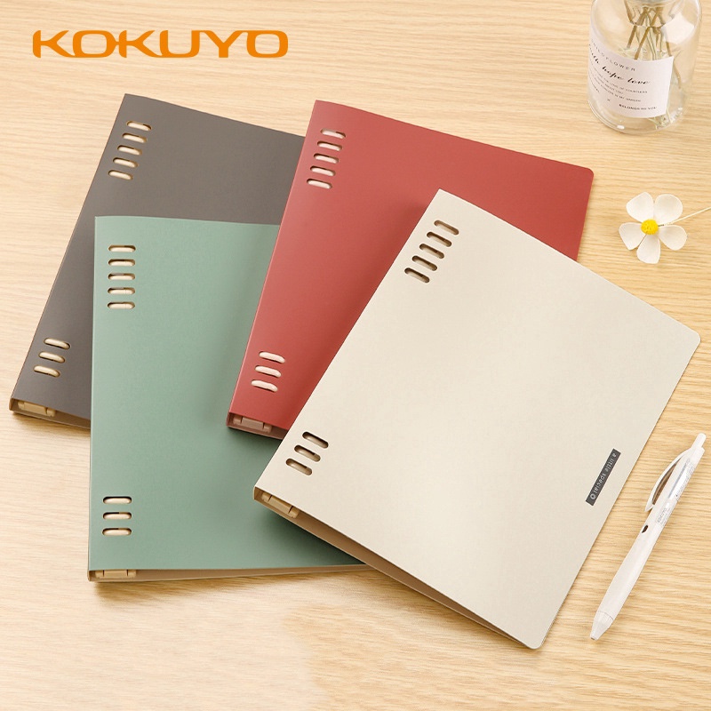 KOKUYO VINTAGE 8 RING BINDER NOTEBOOK A5 / B5 a little special