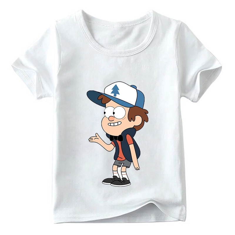 Mabe Print Cartoon T Shirt Gravity Falls Weird Town Dipper Shopee Malaysia - dipper outfit roblox