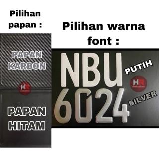 (ON-SALE) 2PCS PLATE BESI KETUK KERETA USA (AMERICA) DESIGN ORIGINAL  PRESSING PLATE NUMBER