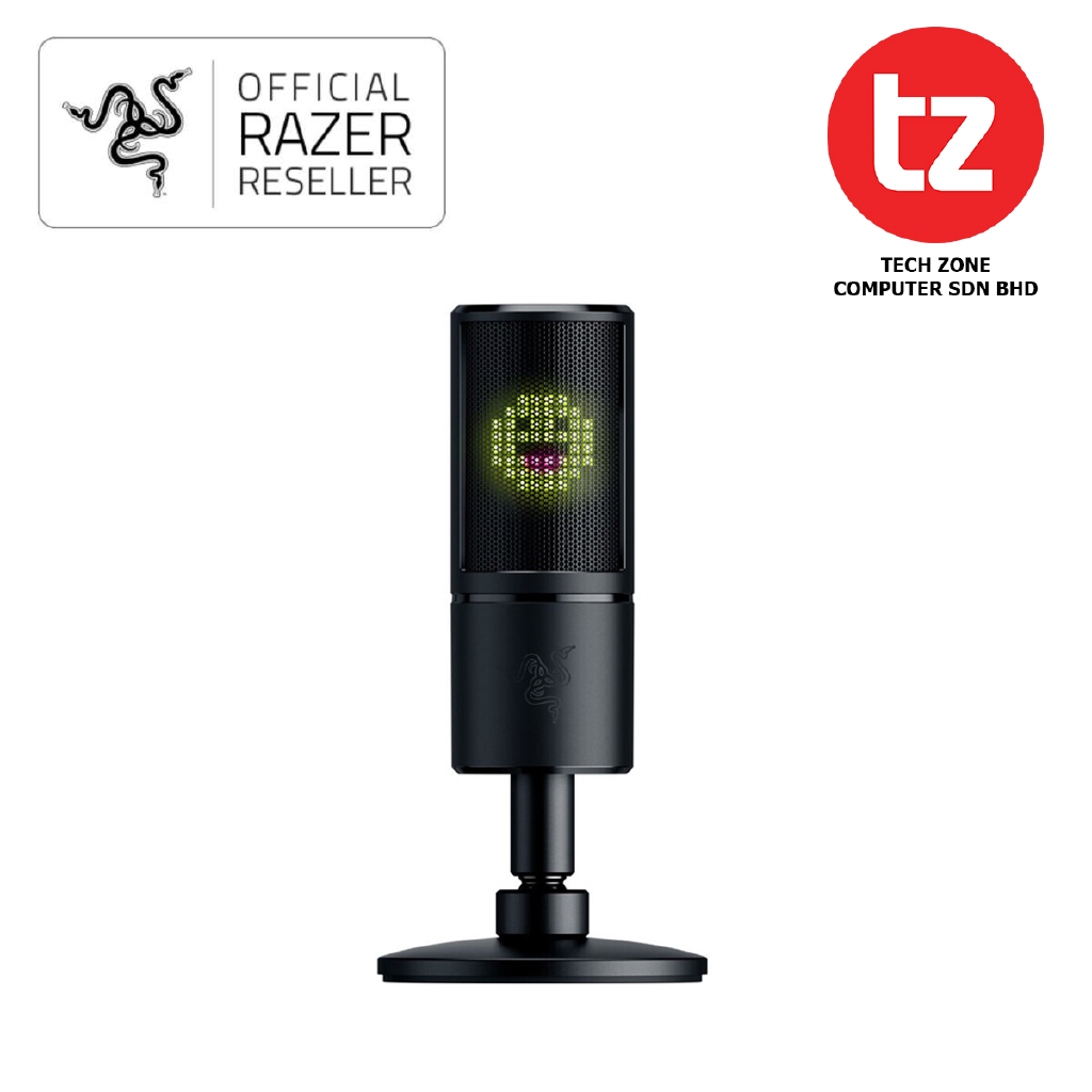 Razer Seiren Emote Streaming Mic Rz19 03060100 R3m1 Shopee Malaysia