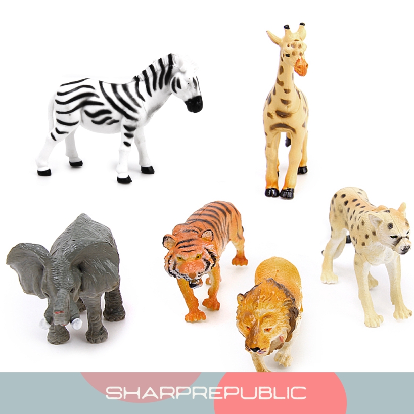 safari animal figurines