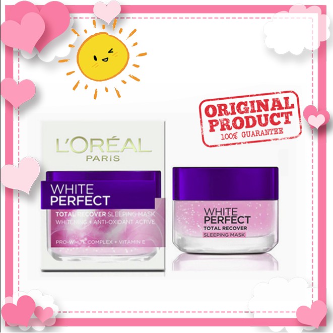 L'Oreal White Perfect Total Recover Sleeping Mask Loreal (50ml