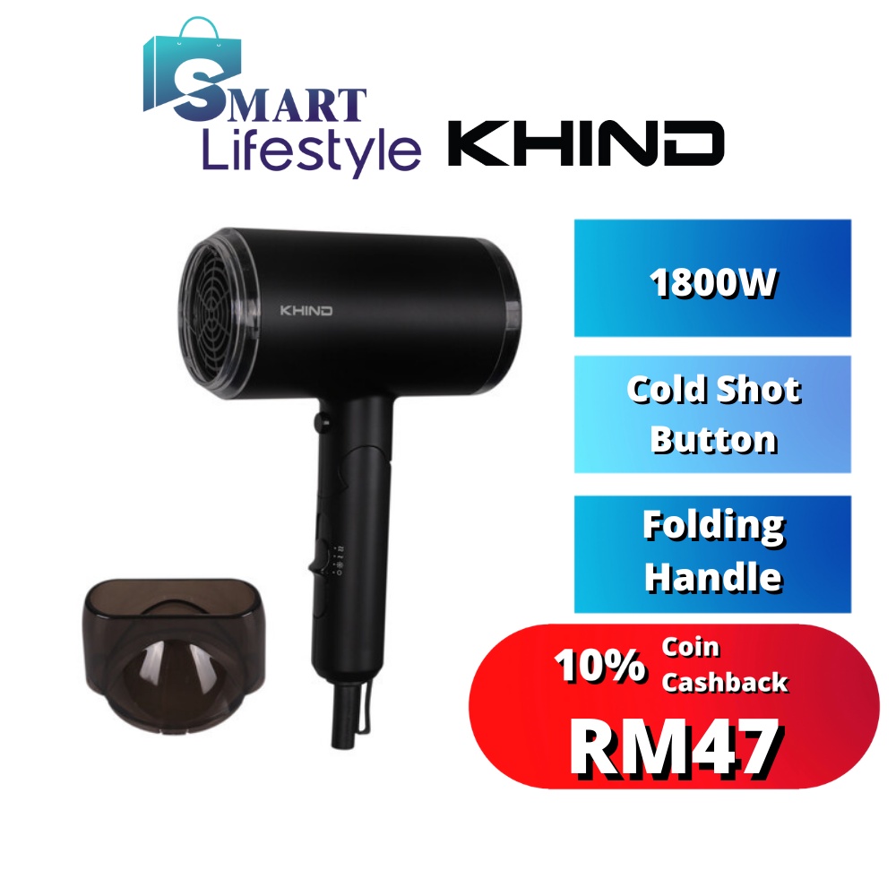 KHIND/PENSONIC Hair Dryer HD1800 / HD1822 / PHD1802FI Shopee Malaysia