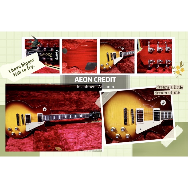 Epiphone Les Paul Standard 60s in Iced Tea electric guitars Shopee